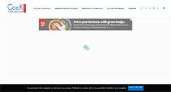Desktop Screenshot of geekmaispasque.com